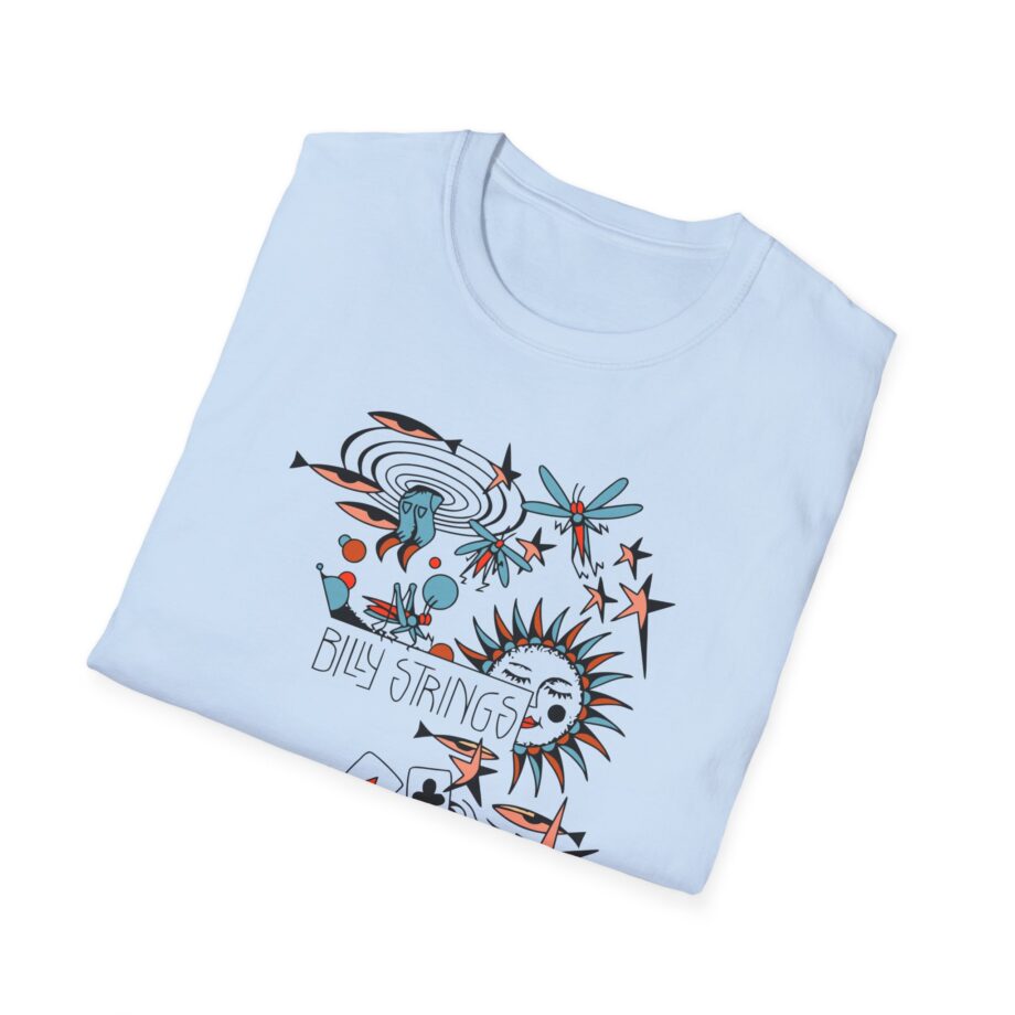 Billy Strings River of Cards Unisex Softstyle T-Shirt