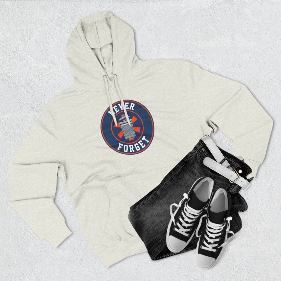Trevor Bauer Never Forget Three-panel Fleece Hoodie