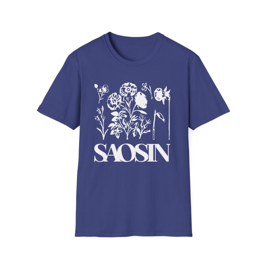 Saosin Flowers Unisex Softstyle T-Shirt