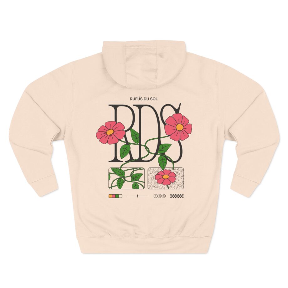 Rufus Du Sol Three-Panel Fleece Hoodie