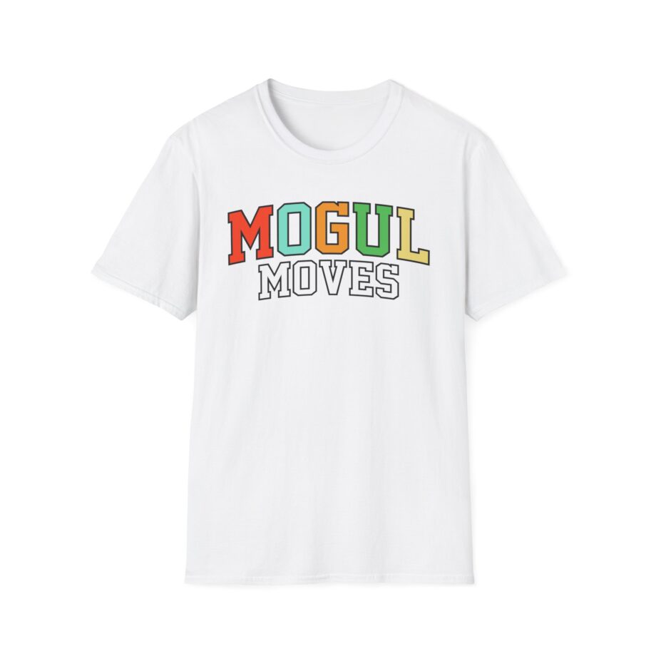 Mogul Moves Bone Unisex Softstyle T-shirt