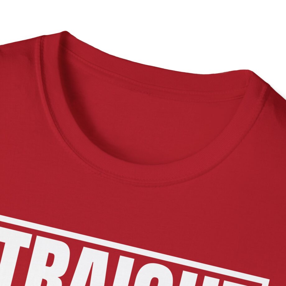 Straight Outta White Guilt Unisex Softstyle T-Shirt