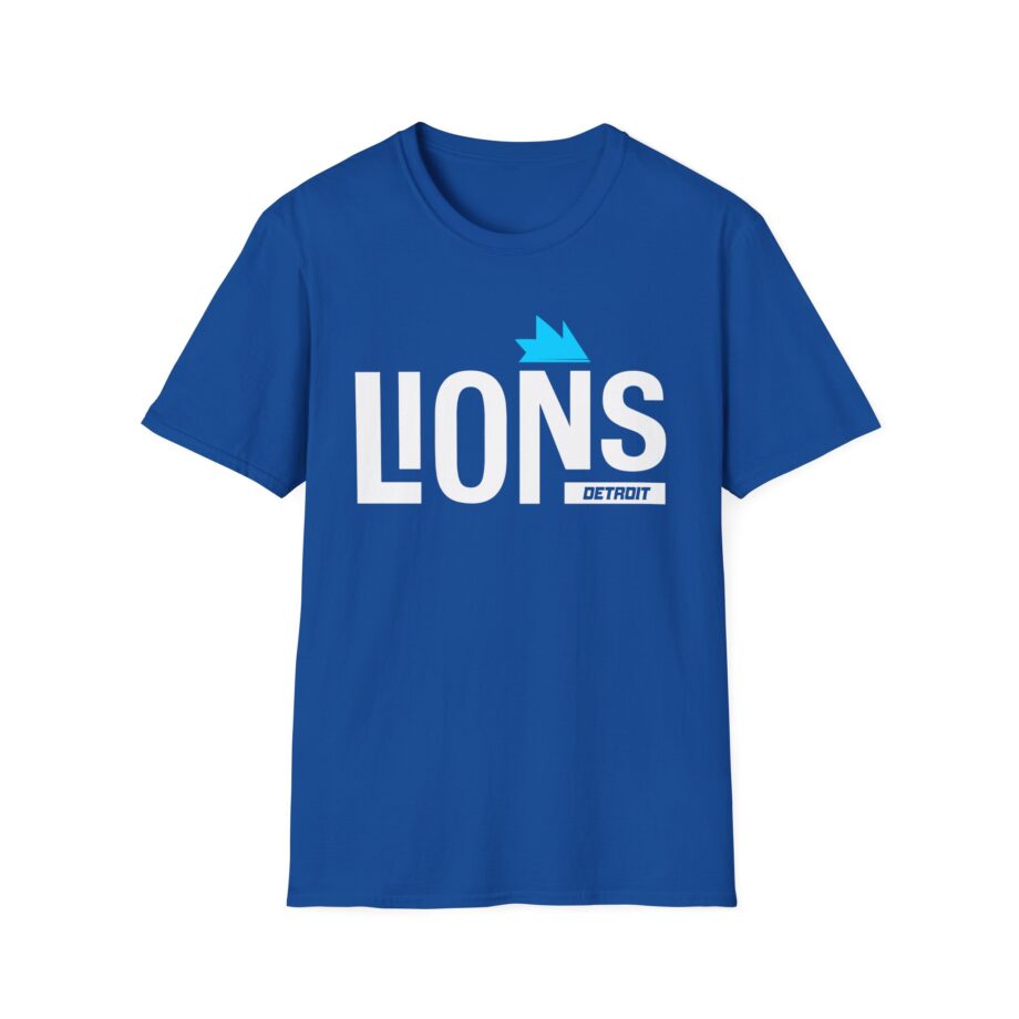 Ninja Detroit Lions Unisex Softstyle T-shirt