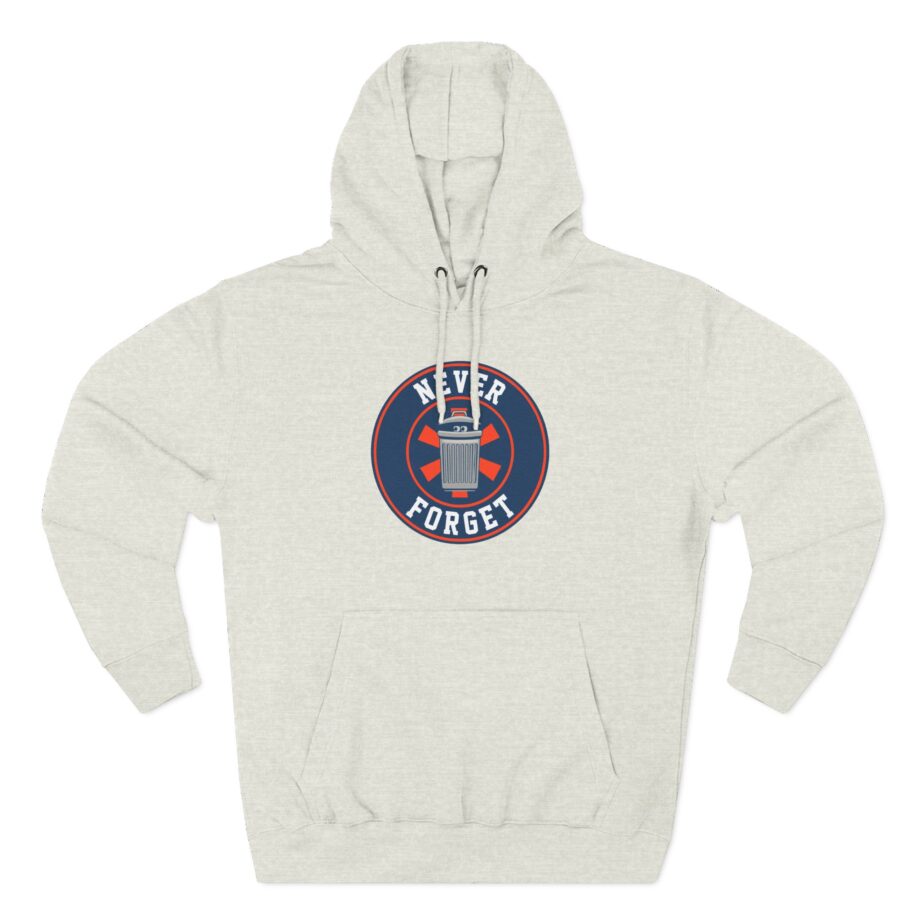 Trevor Bauer Never Forget Three-panel Fleece Hoodie