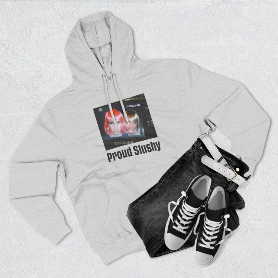 Slushy Proud Three-panel Fleece Hoodie