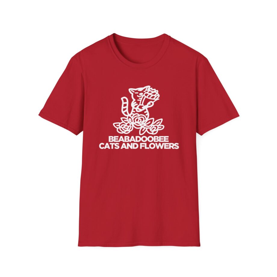 Beabadoobee Cats and Flowers Unisex Softstyle T-Shirt