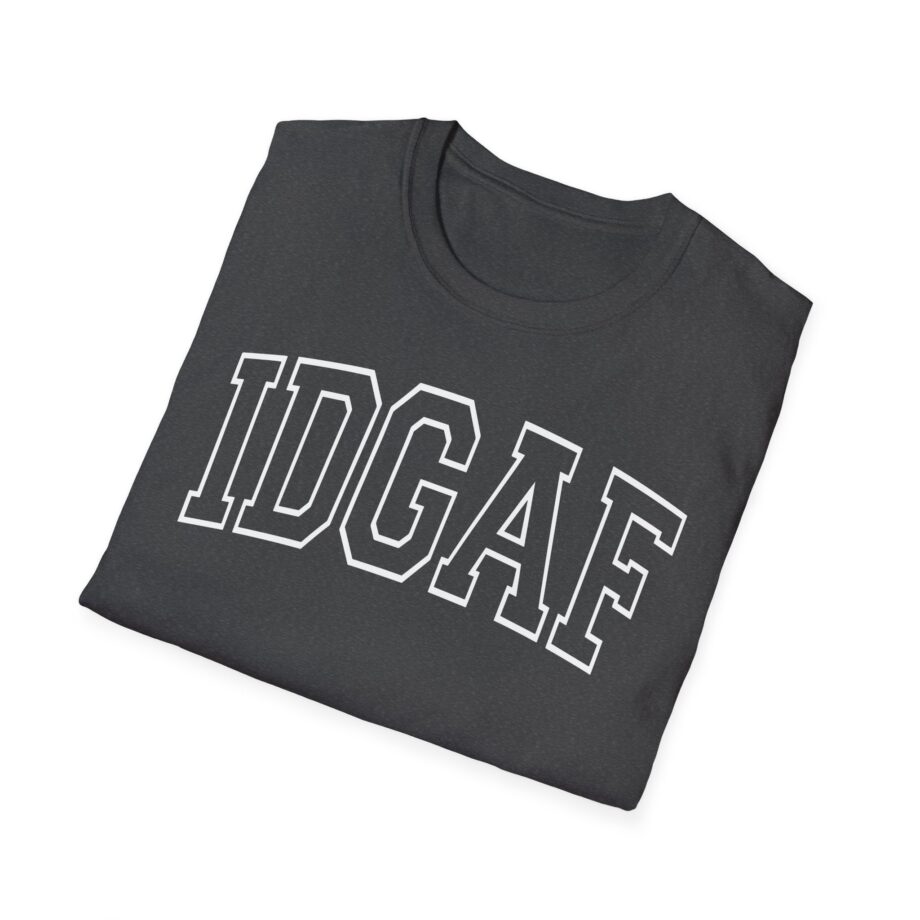 Sadie Crowell Idgaf Unisex Softstyle T-shirt