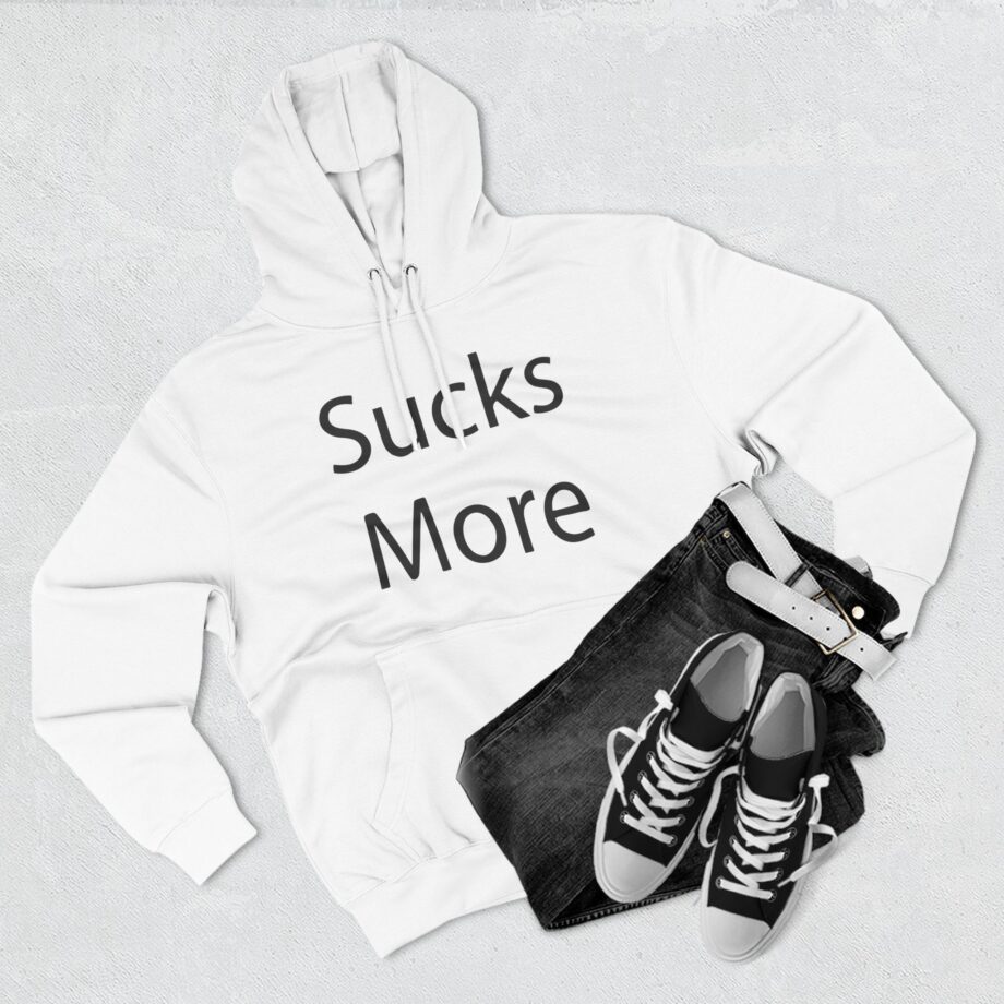 Hamzah Sucks More Tee Three-panel Fleece Hoodie