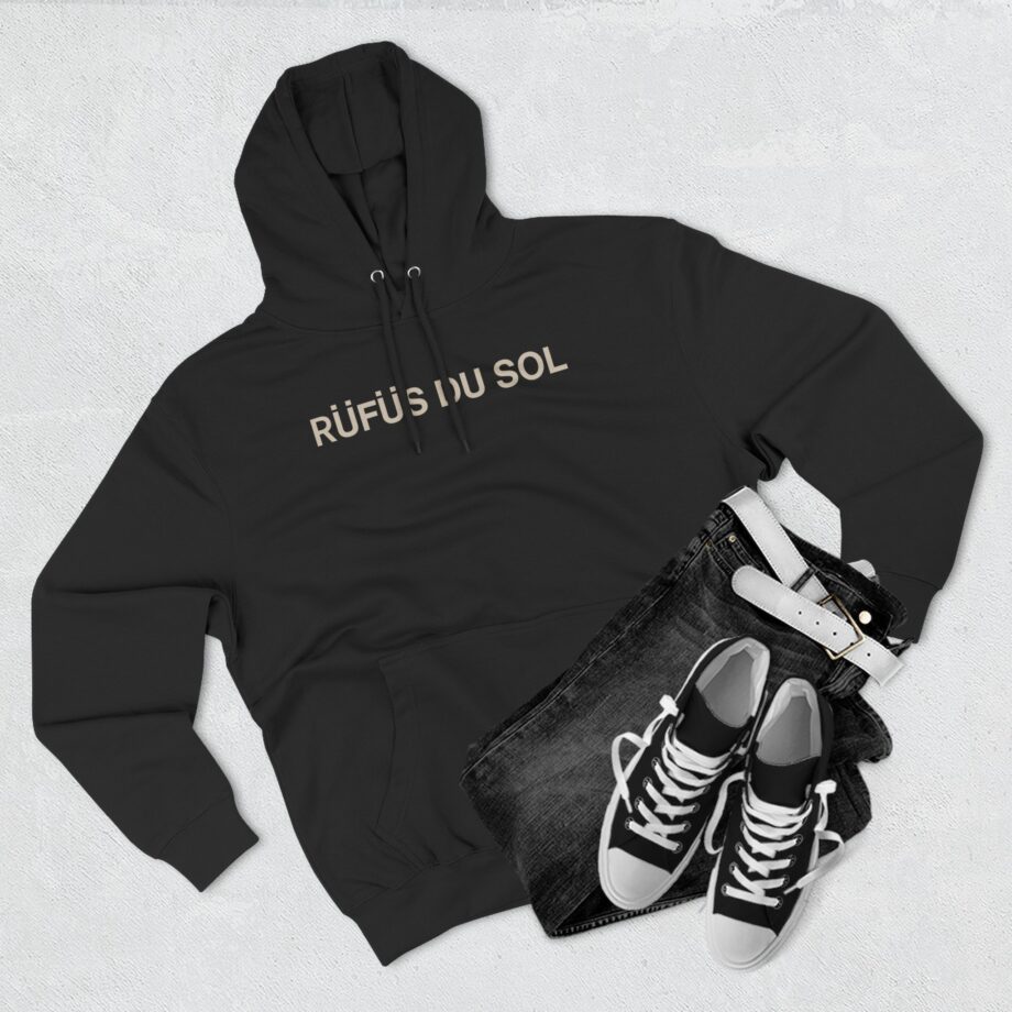 Rufus Du Sol Three-Panel Fleece Hoodie