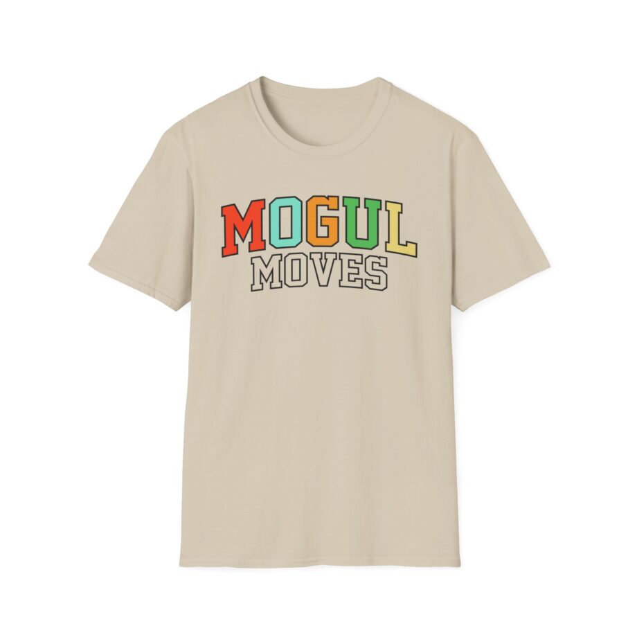 Mogul Moves Bone Unisex Softstyle T-shirt