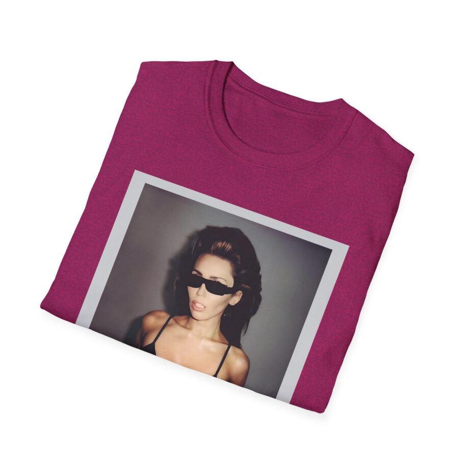 Miley Cyrus Polaroid Photo Unisex Softstyle T-Shirt