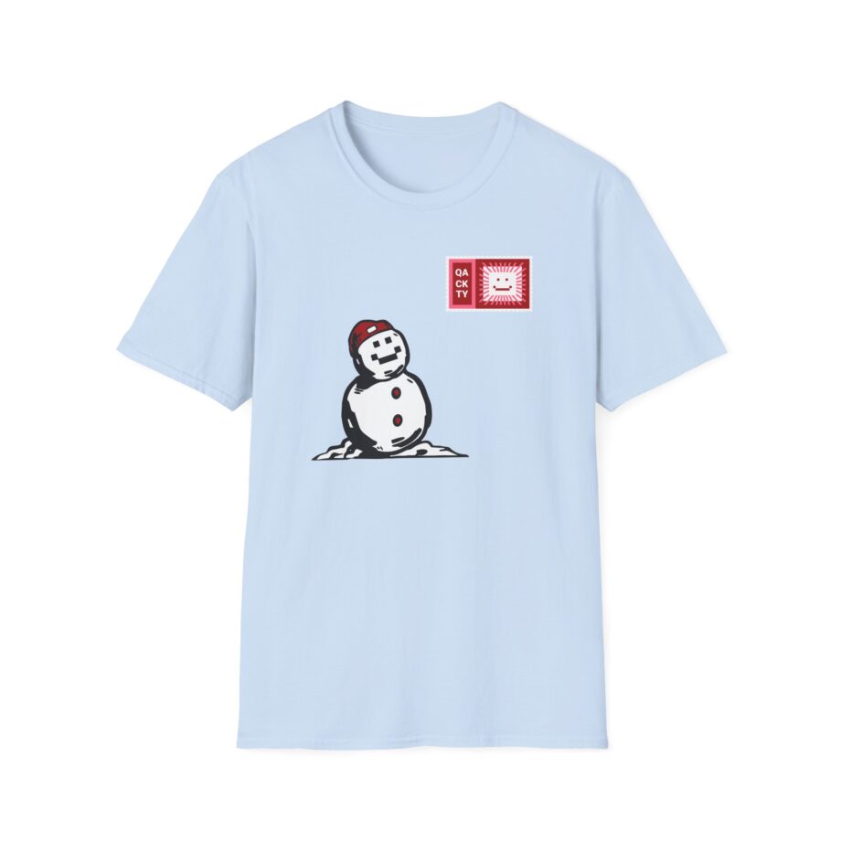 Quackity Snowman Unisex Softstyle T-shirt
