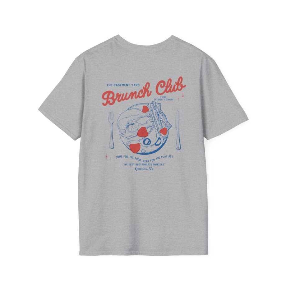Basement Yard Brunch Club Diner Unisex Softstyle T-shirt