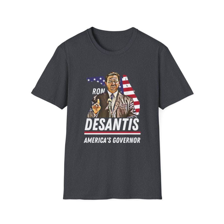 Ron Desantis America's Governor Unisex Softstyle T-shirt