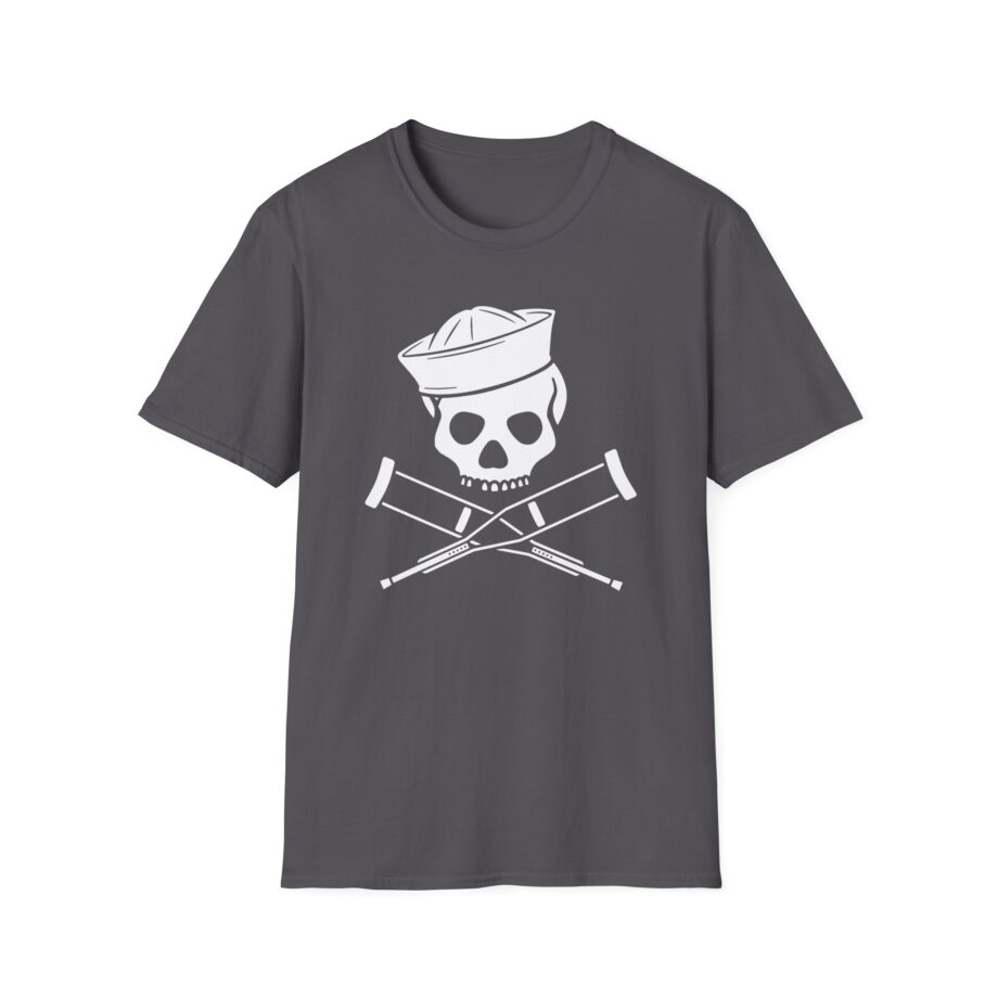 Jackass Sailor Skull & Crossbones Unisex Softstyle T-Shirt