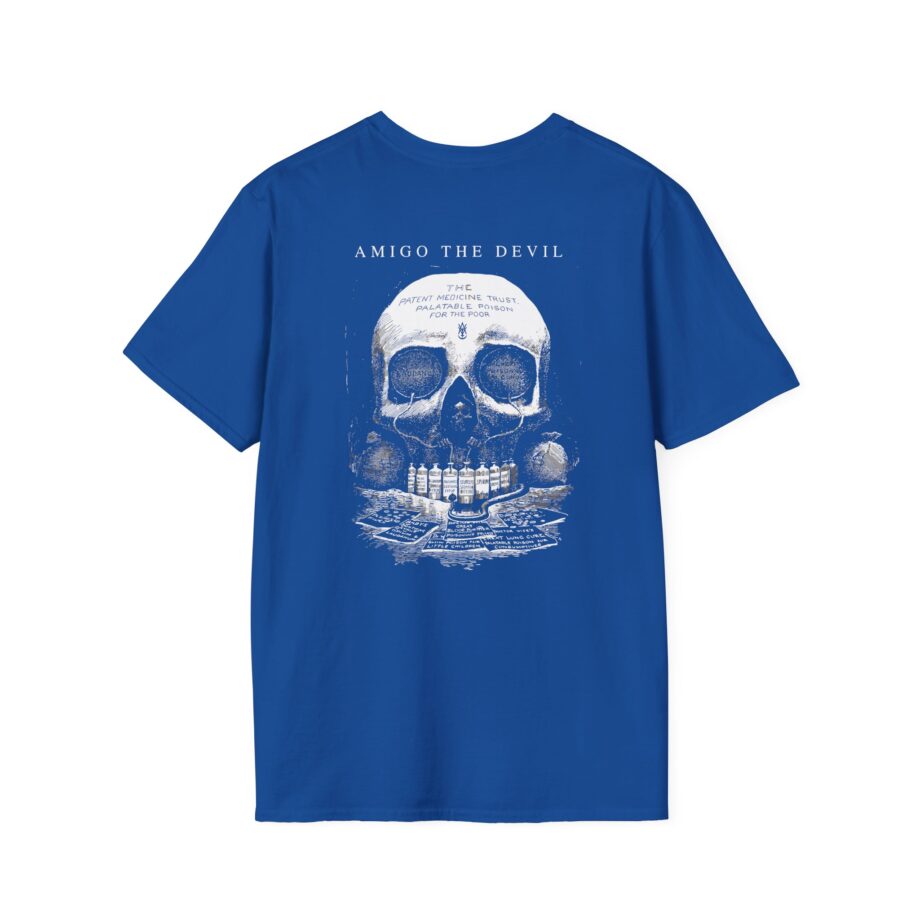 Amigo the Devil Death's Laboratory Unisex Softstyle T-shirt