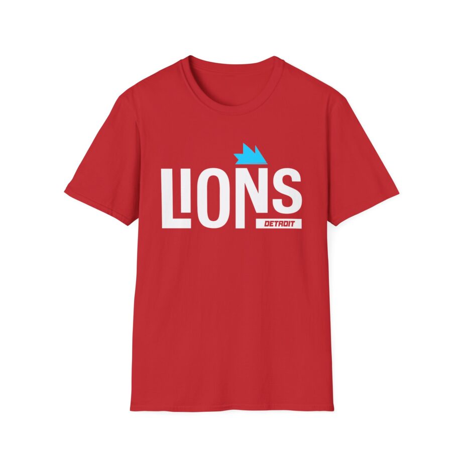 Ninja Detroit Lions Unisex Softstyle T-shirt