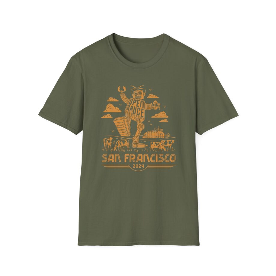 William Osman Open Sauce Unisex Softstyle T-Shirt