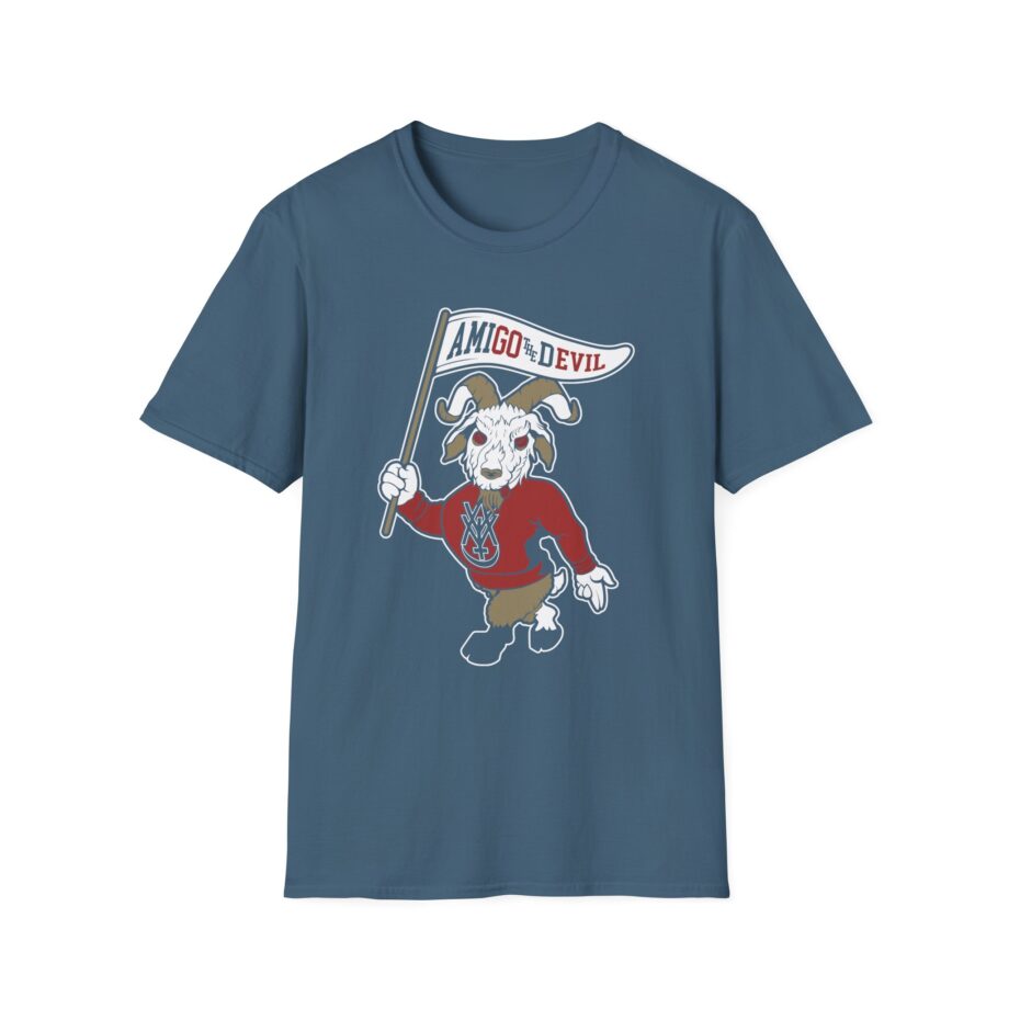 Amigo the Devil Go Evil Mascot Unisex Softstyle T-shirt