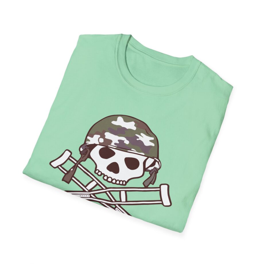 Jackass Camouflage Helmet Unisex Softstyle T-Shirt