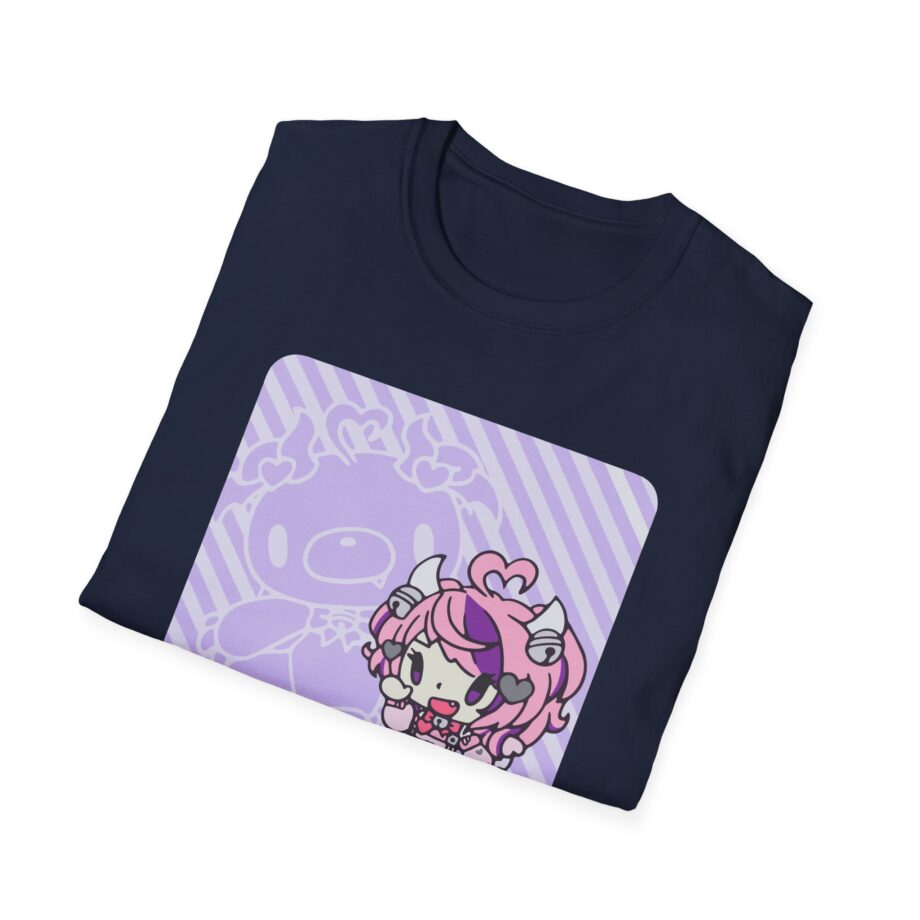 Vshojo Ironmouse X Gloomy Bear Unisex Softstyle T-Shirt