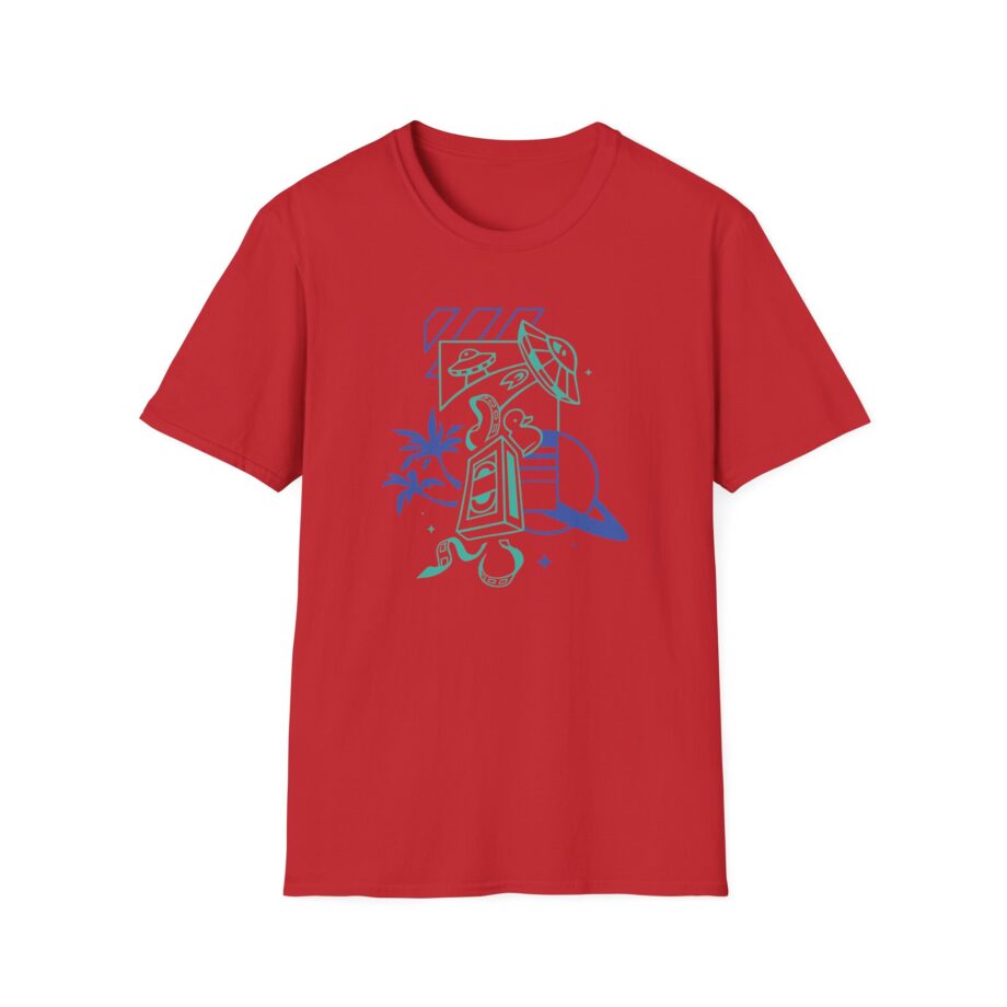 Quackity Cali Neon Unisex Softstyle T-shirt