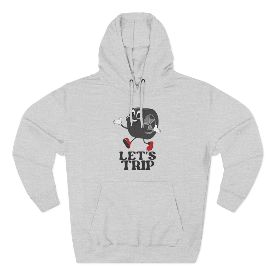 Sturniolo Triplets Lets Trip Wheelie Three-panel Fleece Hoodie
