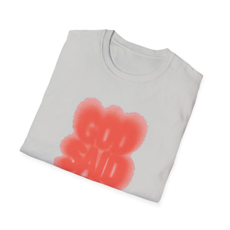 Omar Apollo God Said No Blur Unisex Softstyle T-shirt