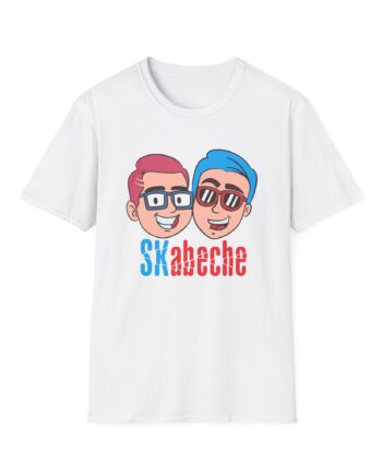 Playera Skabeche Sk Youtubers Unisex Softstyle T-Shirt
