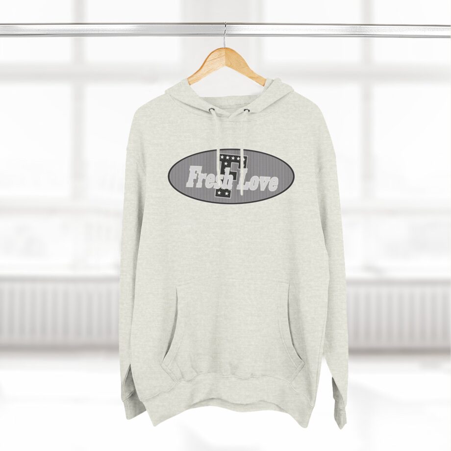 Fresh Love Three Panel Fleece Hoodie
