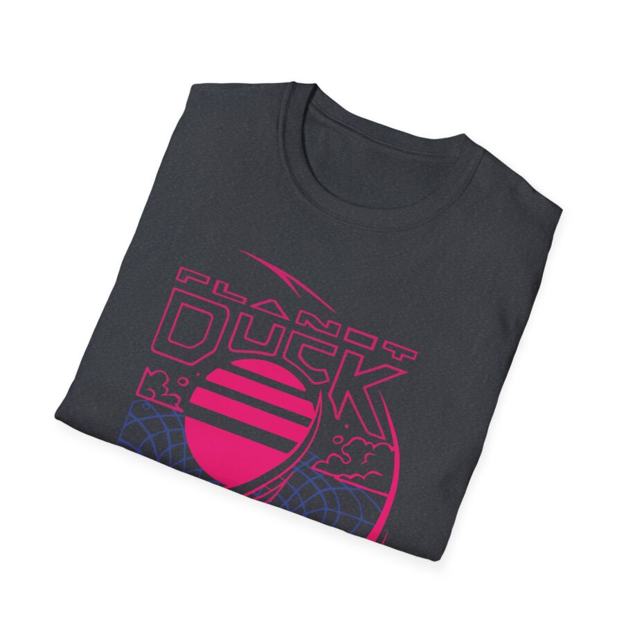 Quackity Plandy Dusk Neon Time Travel Unisex Softstyle T-shirt