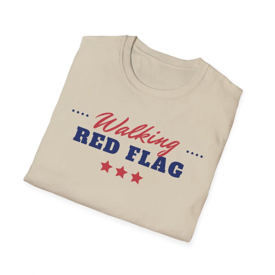 Sadie Crowell Walking Flag Unisex Softstyle T-shirt