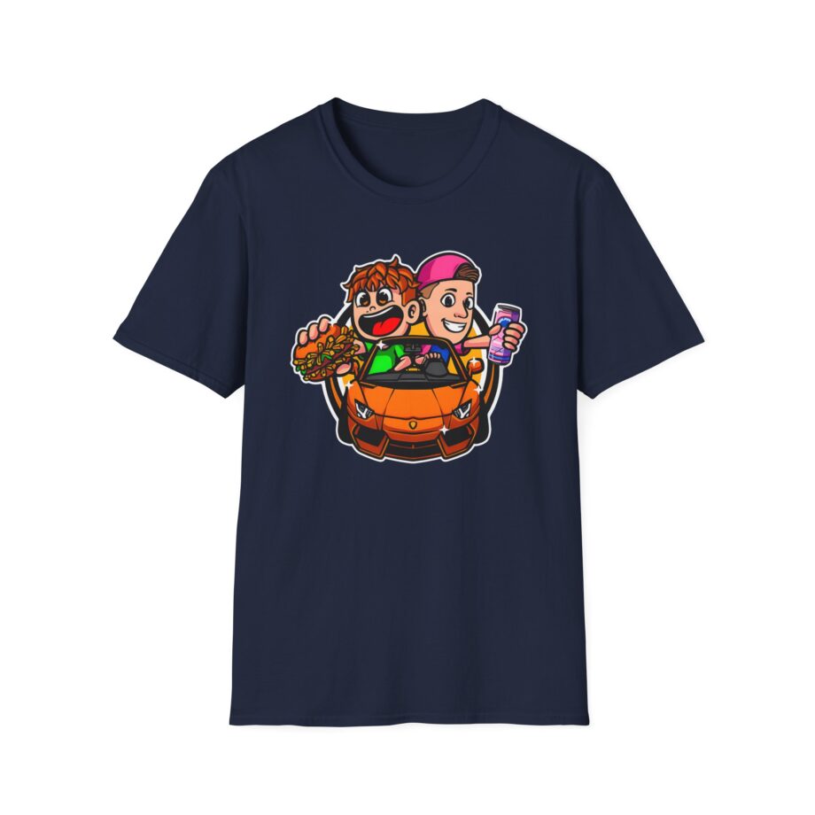 Burger Pommes  Unisex Softstyle T-Shirt