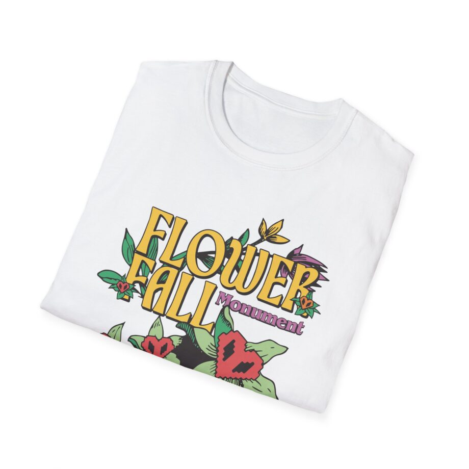 Philza Flower Fall Monument Unisex Softstyle T-shirt