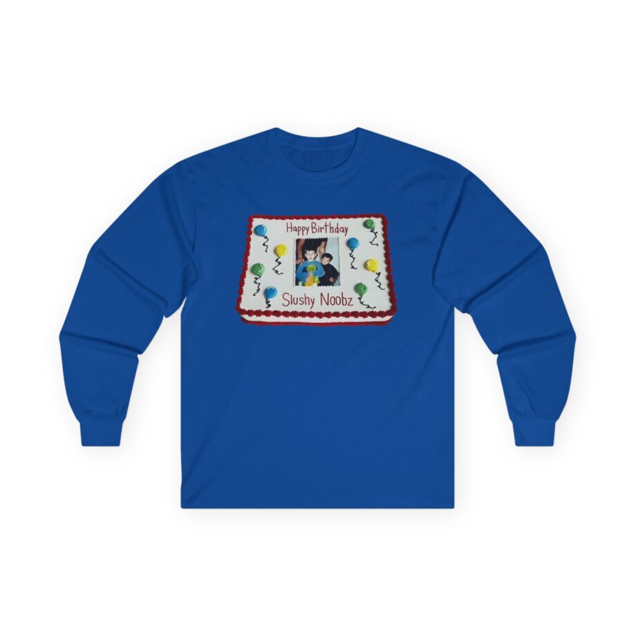 Slushy Noobz Birthday Cake Unisex Ultra Cotton Long Sleeve Tee