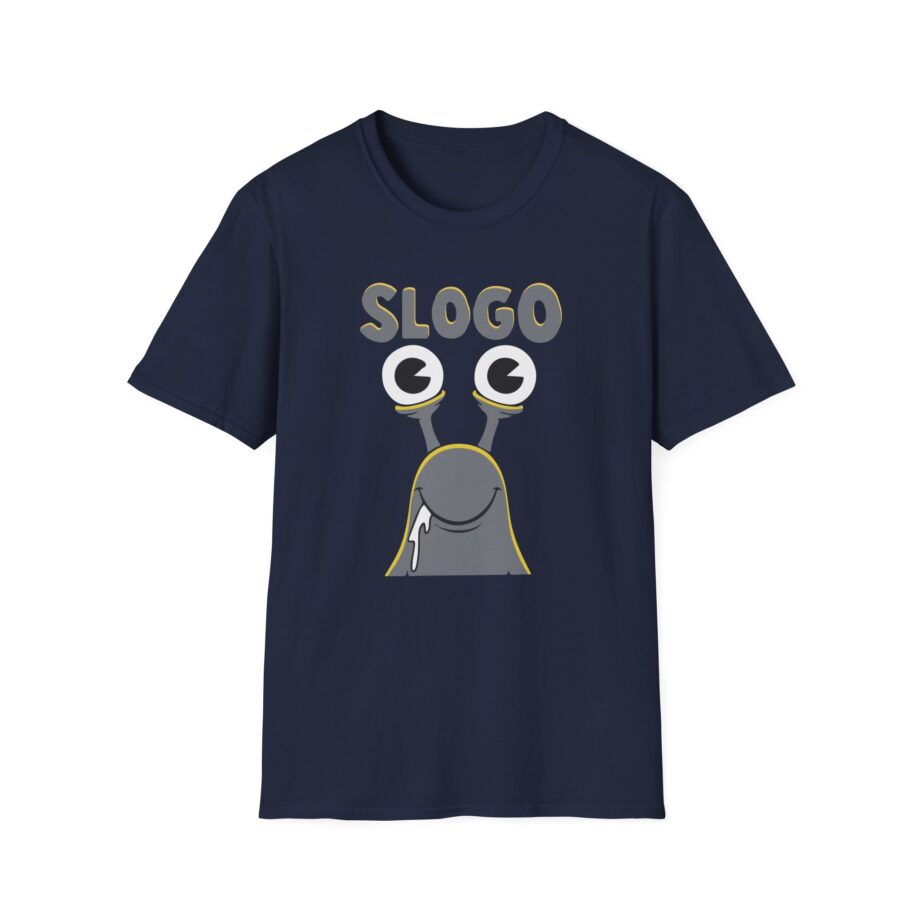 Slogo Snail Cute Unisex Softstyle T-Shirt