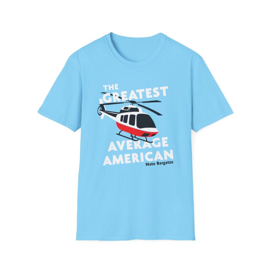 Nate Bargatze The Greatest Average American  Unisex Softstyle T-Shirt