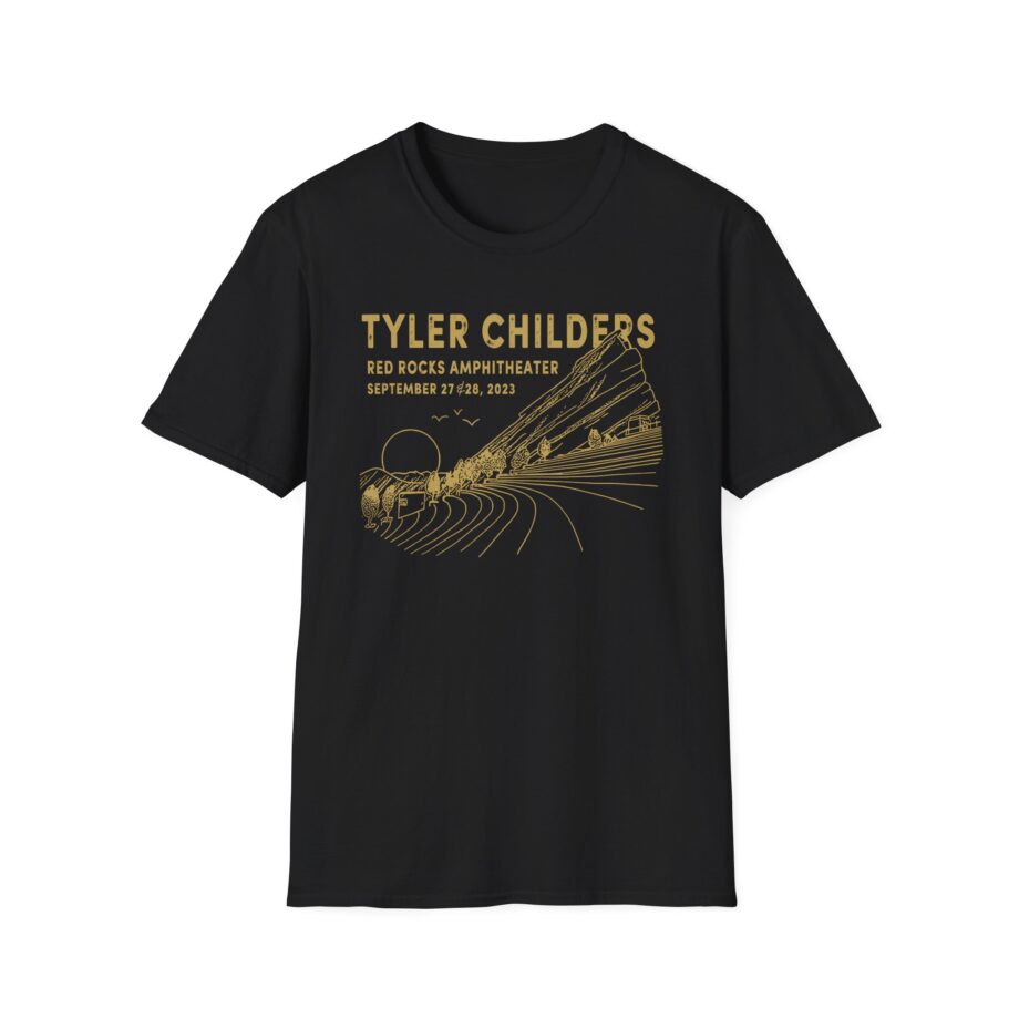 Tyler Childers Red Rocks '23 Unisex Softstyle T-shirt