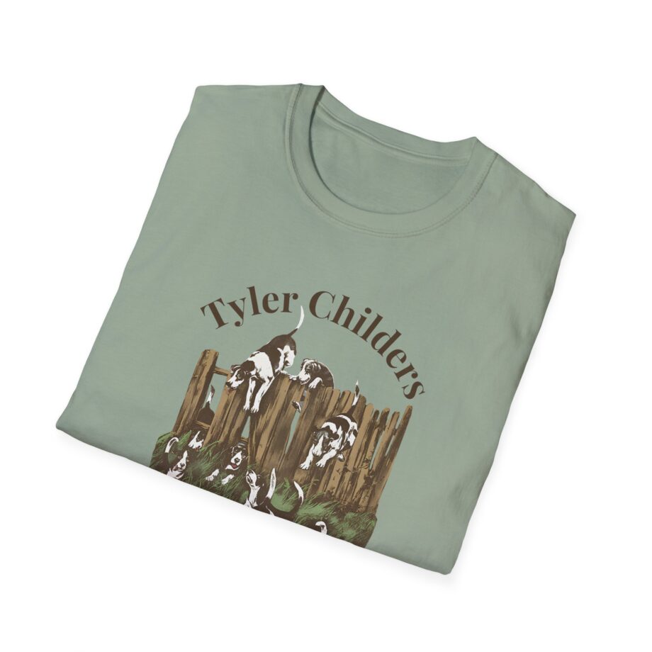Tyler Childers Grey Hounds Unisex Softstyle T-shirt