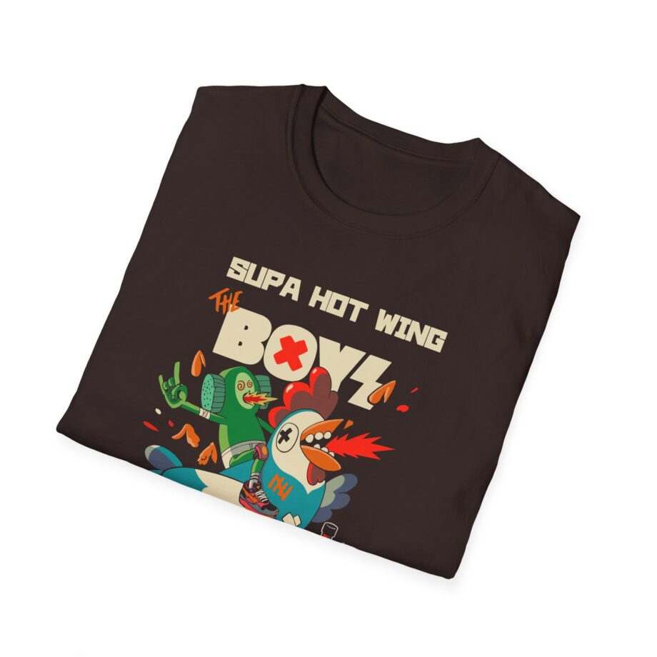 Joshdub the Boys Hot Wings Challenge Unisex Softstyle T-shirt