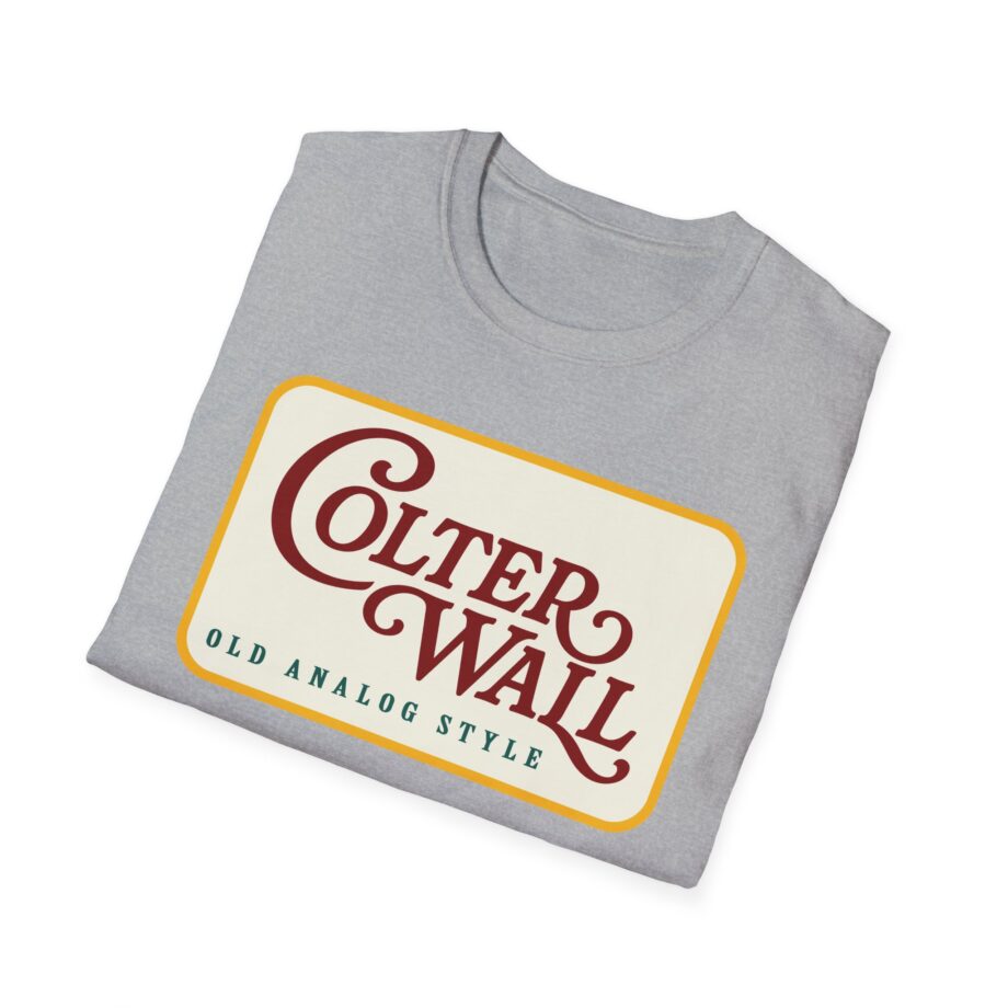 Colter Wall Old Analog Style Unisex Softstyle T-shirt