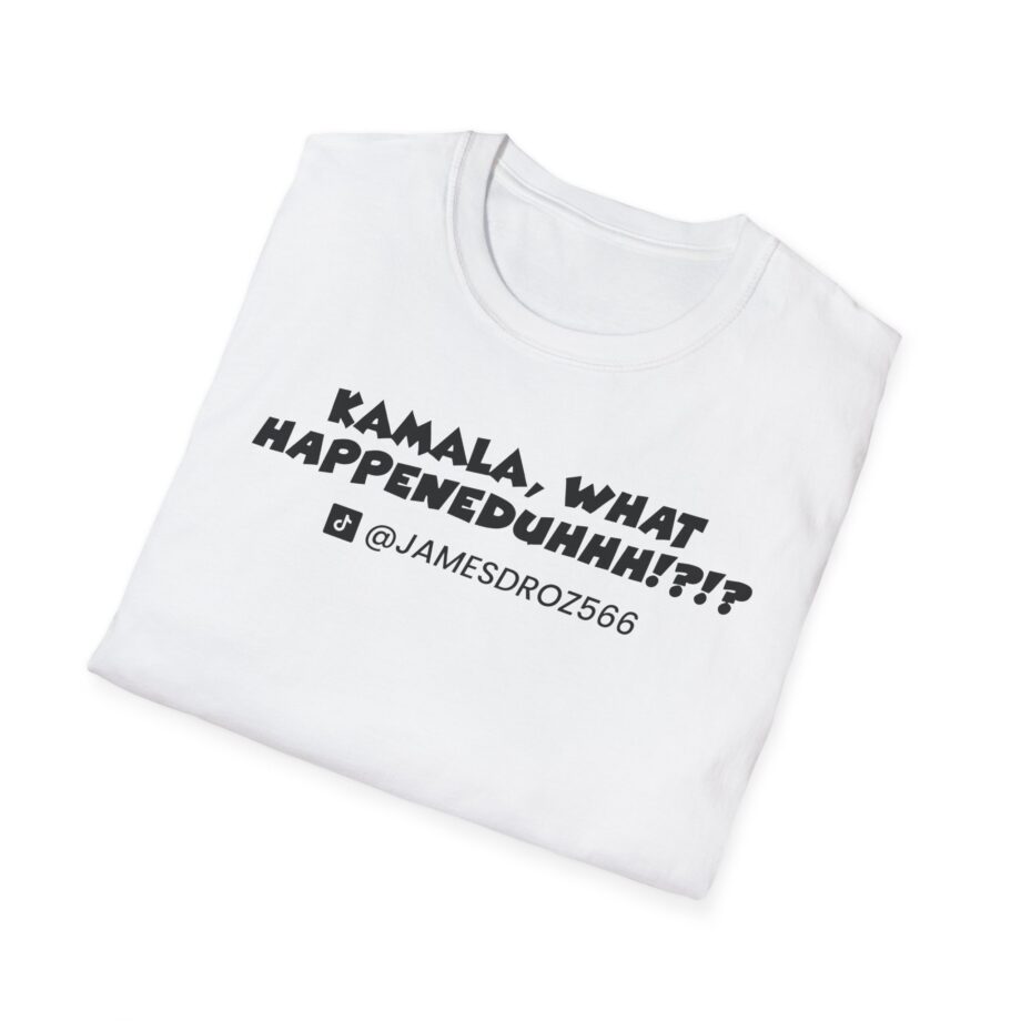 James Droz What Happeneduhhh Unisex Softstyle T-shirt