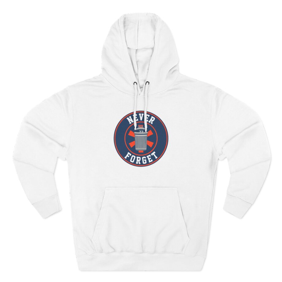 Trevor Bauer Never Forget Three-panel Fleece Hoodie