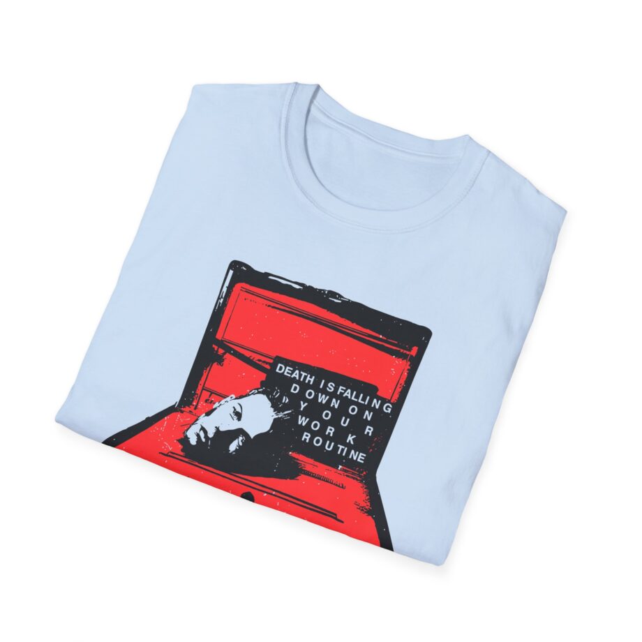 Fontaines Death Is Falling Down On Your Work Routine Unisex Softstyle T-Shirt