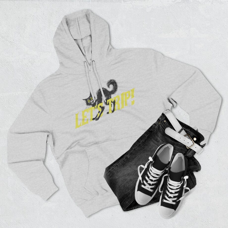 Sturniolo Let's Trip Cat Three-panel Fleece Hoodie