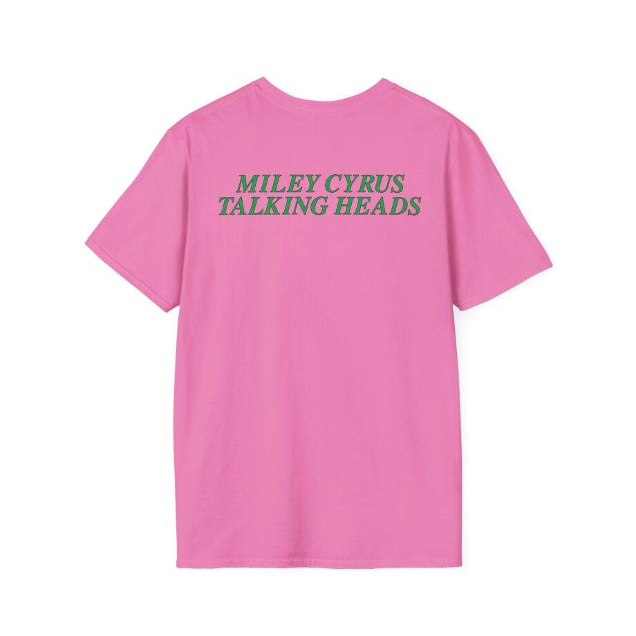 Miley Cyrus Talking Heads X Miley Psycho Killer Unisex Softstyle T-Shirt