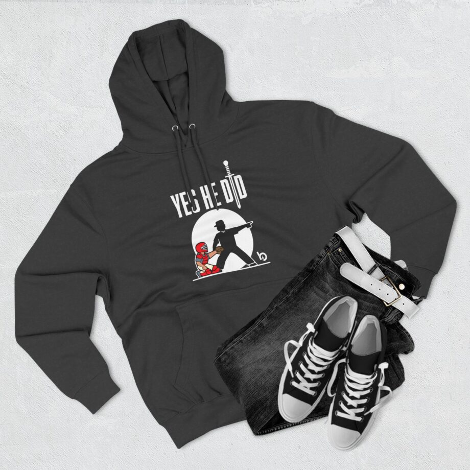 Trevor Bauer Yes He Did Three-Panel Fleece Hoodie