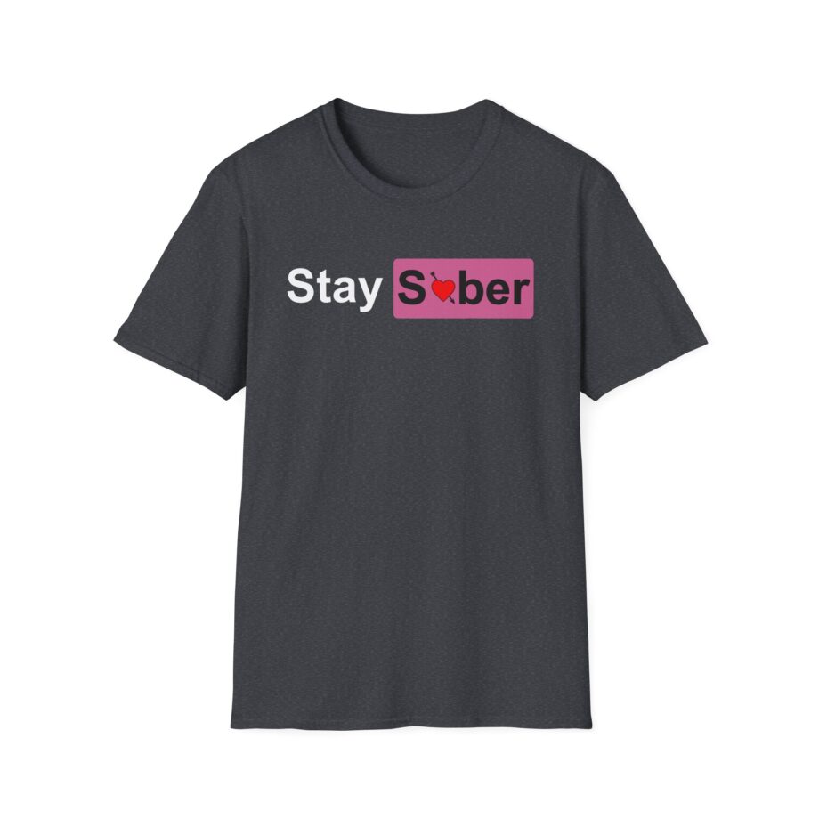 D’aydrian Harding Stay Sober Valentine's Day Unisex Softstyle T-shirt