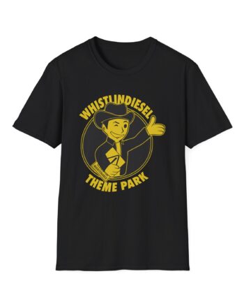 Whistlindiesel Theme Park Unisex Softstyle T-shirt