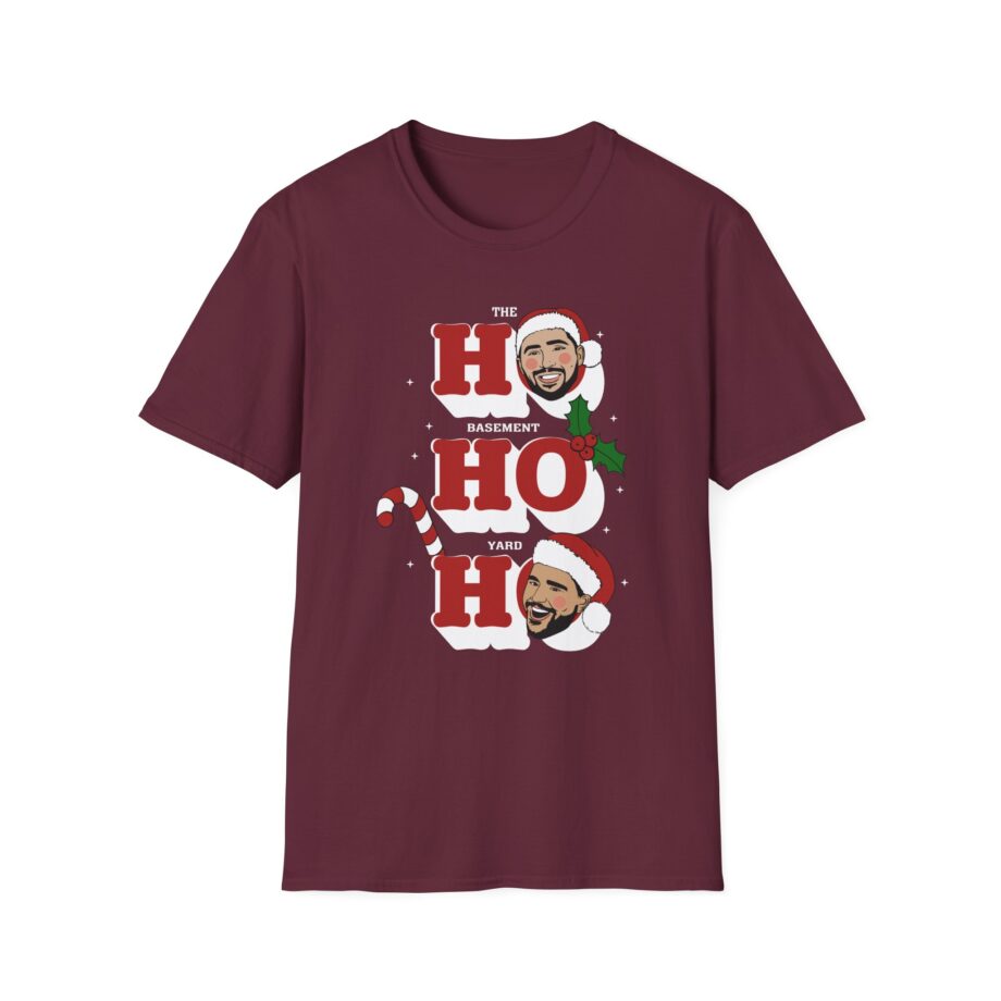 Basement Yard Ho Ho Ho Unisex Softstyle T-shirt